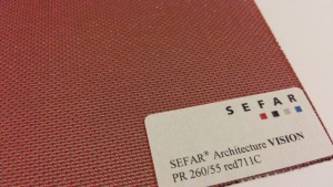 Sefar Architecture Vision, paleta de culori